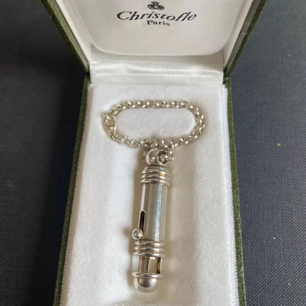 Christofle Keychain Sterling Silver Vallet Keyring